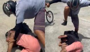 Suposto ladrão teria tentando levar o celular de uma mulher na Biquinha