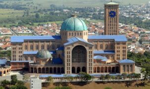 O Santuário Nacional em Aparecida