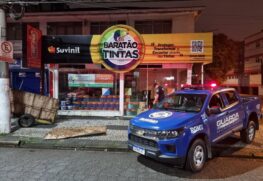 Agentes da GCM de Santos efetuaram prisão durante as primeiras horas de quarta-feira