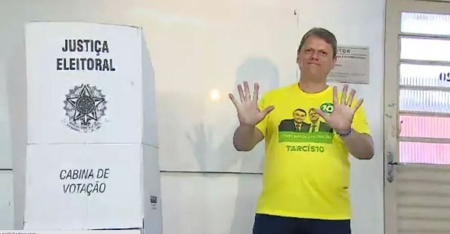 Tarcísio de Freitas, candidato do Republicanos ao Governo de SP