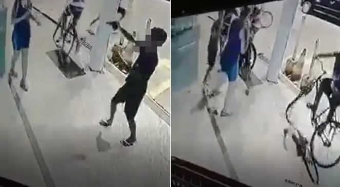 Grupo assalta mulher em São Vicente