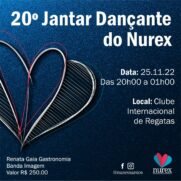 Evento terá animação da Banda Imagem com a gastronomia a cargo do Buffet Renata Gaia