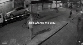 Criminosos tentam roubar motocicletas