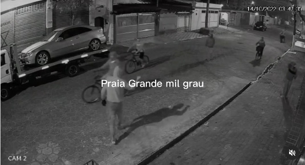 Criminosos tentam roubar motocicletas