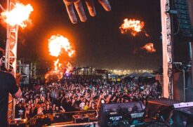 O Planet Music aconteceu na Praia da Enseada, ao lado do Forte São João, em Bertioga