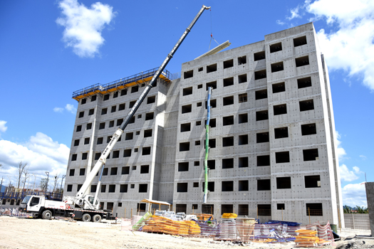 O Residencial Brisa do Mar terá, no total, 1.984 unidades, divididas em 21 edifícios
