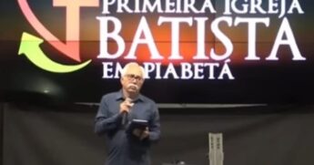 O pastor Luiz Antonio Vieira