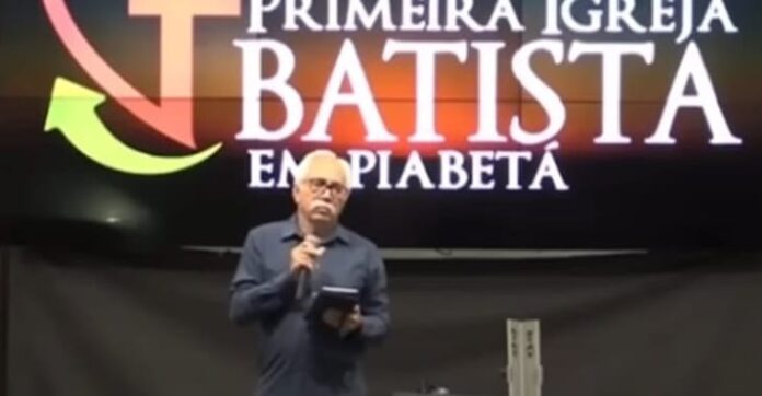 O pastor Luiz Antonio Vieira