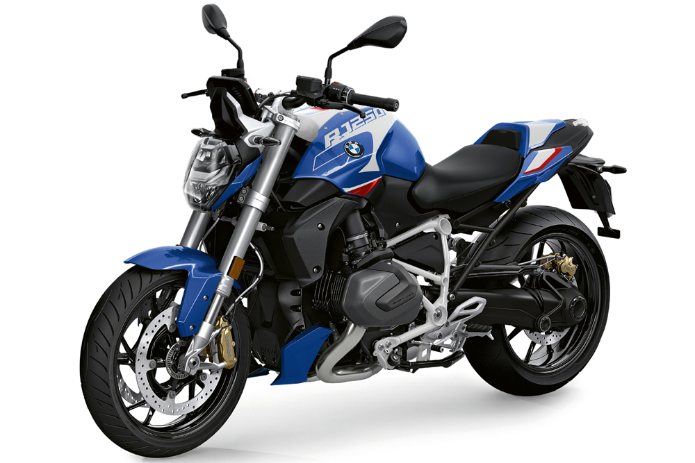 A nova R 1250 R apresenta-se com uma forma impressionantemente aperfeiçoada