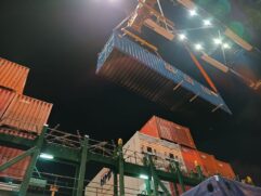 Carga chegou ao Porto de Santos no último dia 3 de novembro