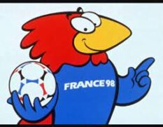Footix, mascote da Copa de 1998, na França