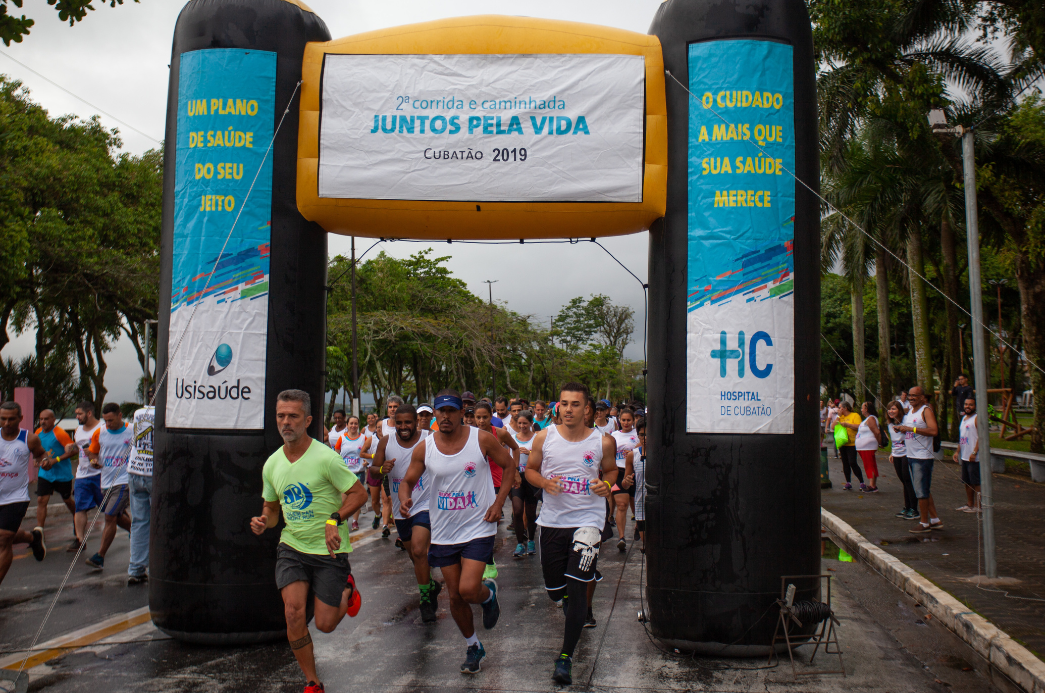A concentração começa às 8 horas e a largada está marcada para 8h30.