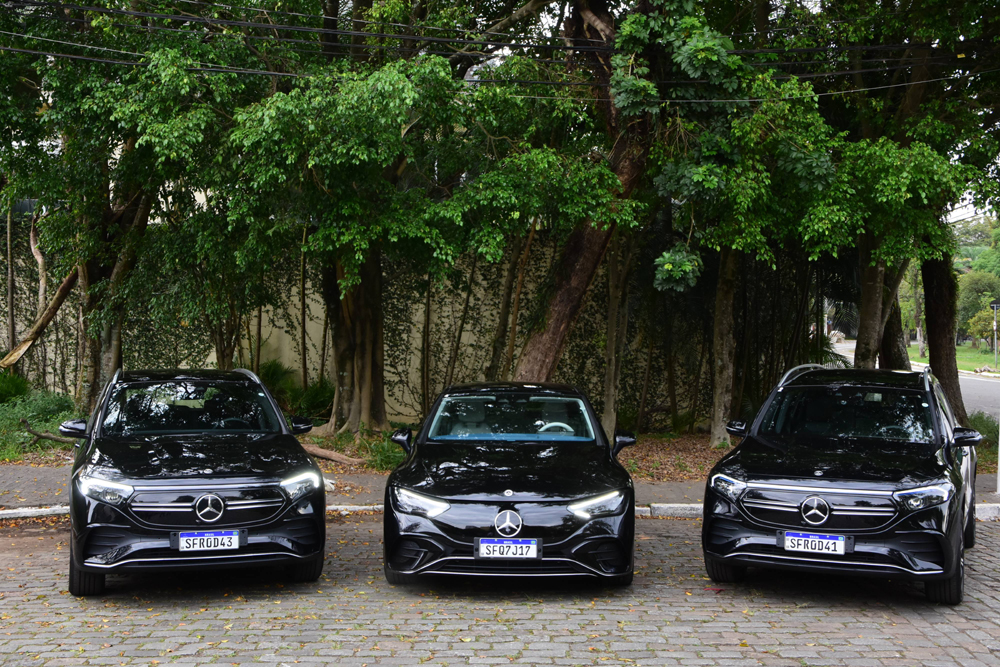 Mercedes-Benz EQA 250, EQB 250 e EQE 300