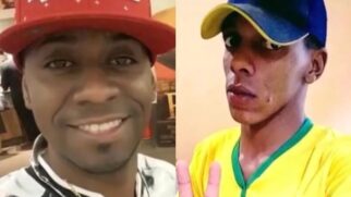 O criminoso (à esquerda) e a vítima (à direita)