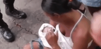 Mãe dá a luz na calçada na zona oeste do Rio