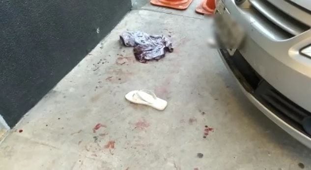 Homem saiu do carro pedindo ajuda e foi encaminhado ao hospital