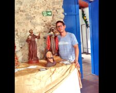 A peça principal da exposição é a Nossa Senhora da Conceição