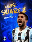 Luís Suárez é anunciado pelo Grêmio