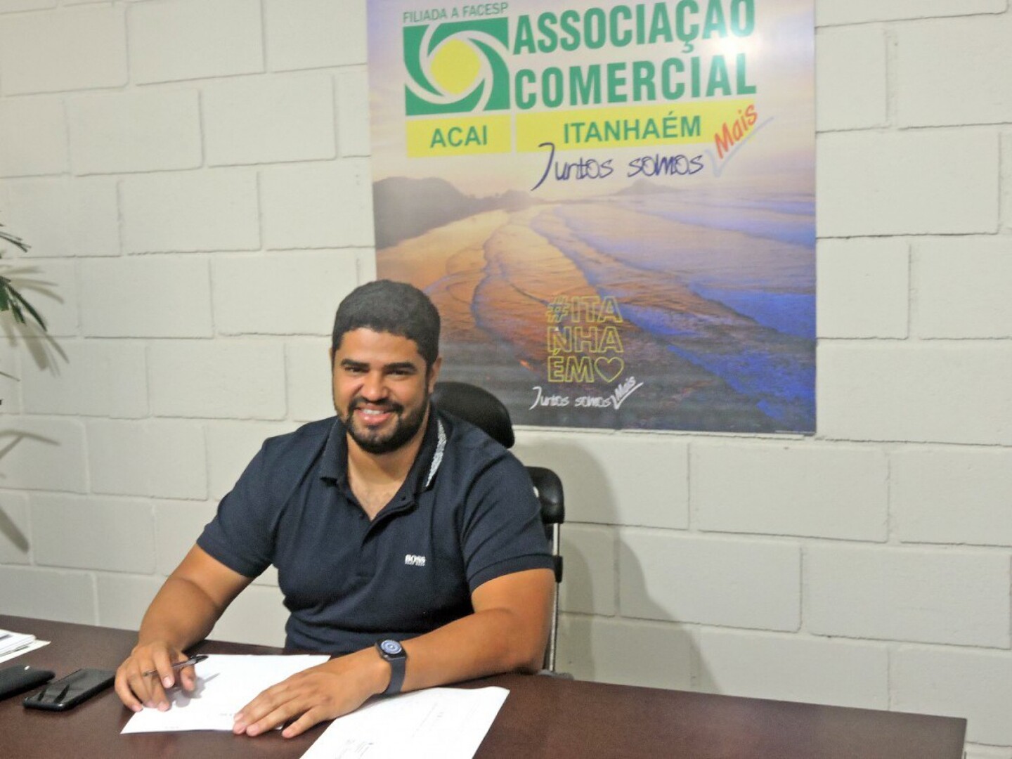 Allan Petterson explica que a enquete mostrou a posição de vários comerciantes da Cidade sobre a revisão das leis