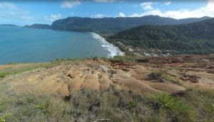 Praia de Guaecá, na cidade de São Sebastião