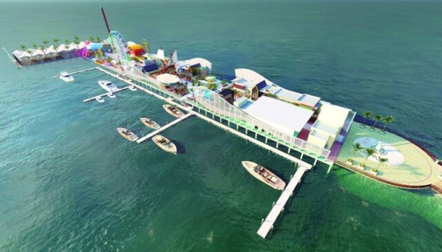O novo parque construído sob o mar deve ter as obras iniciadas ainda neste semestre