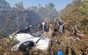 O voo da Yeti Airlines deixou a capital Katmandu transportando 72 pessoas -68 passageiros e quatro tripulantes