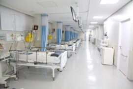 Os UTI exclusivos para casos de covid-19 estão sem ocupação desde o último dia 14 de janeiro