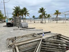 5ª temporada da Arena Verão +, na Praia da Enseada, que inicia no dia 27 de janeiro.