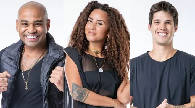 Cezar, Domitila e Gabriel estão no paredão