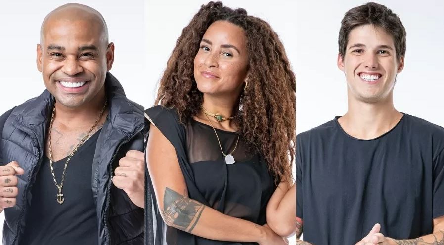 Cezar, Domitila e Gabriel estão no paredão