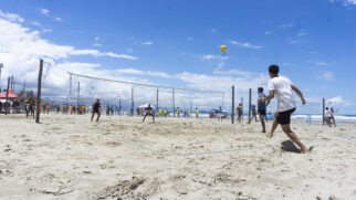 Além da Arena Esportiva, na Praia da Enseada, o Agita Bertioga conta com mais duas arenas, na Riviera e em Boraceia