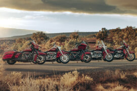 O voo da águia símbolo da Harley está presente em todas as edições comemorativas