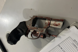 Arma usada por homem em Peruíbe