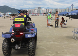 Operação vai até o final do verão na orla.