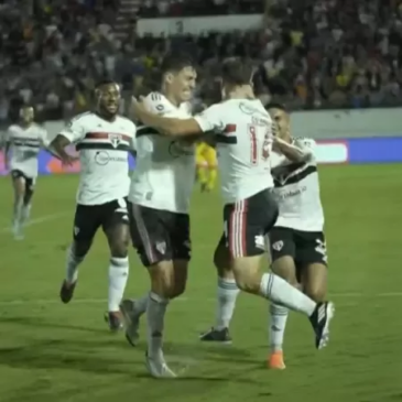 São Paulo vira e garante sua primeira vitória em 2023