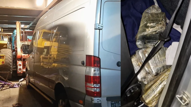 Receita e Polícia Federal encontram cocaína em veículo no Porto
