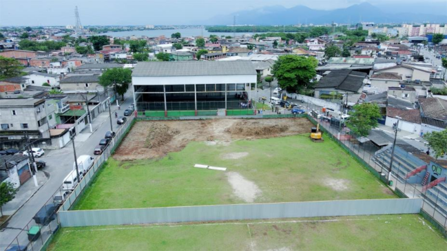 Nova e moderna escola Azevedo Júnior ficará na Praça Nicolau Geraigire.