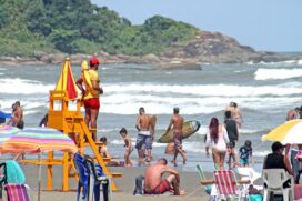Cerca de 59 salvamentos foram realizados nas cidades do litoral paulista.