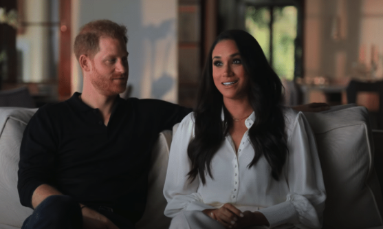 Príncipe Harry e Meghan Markle no documentário