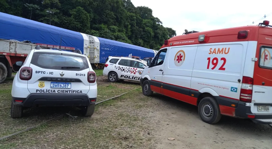 PM, Samu e Instituto de Criminalística atenderam o caso