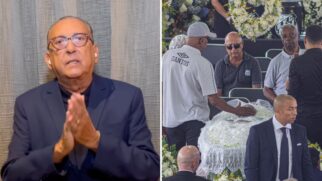 Galvão explica ausência em velório de Pelé, mas seguidores não perdoam: "Ingrato"