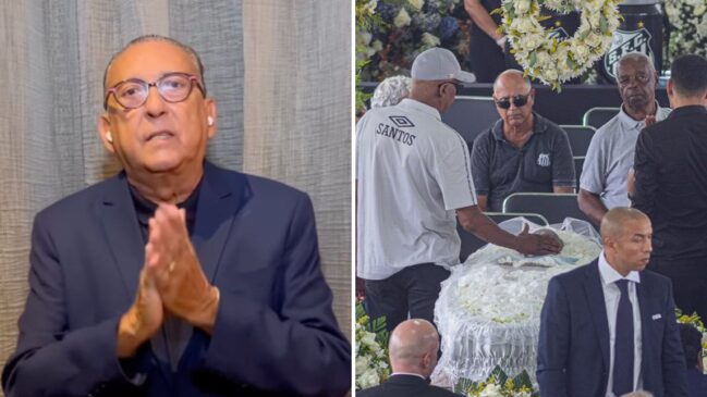 Galvão explica ausência em velório de Pelé, mas seguidores não perdoam: "Ingrato"