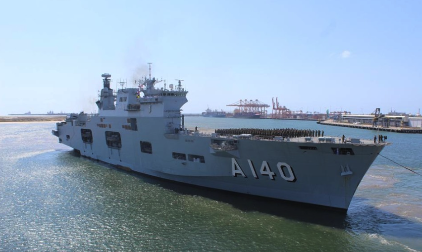 Adquirida em 2018, a embarcação atracada em Santos foi aberta à visitação do público (ilustração)