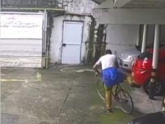 Ladrão furta bicicleta em SV