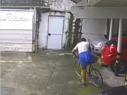 Ladrão furta bicicleta em SV