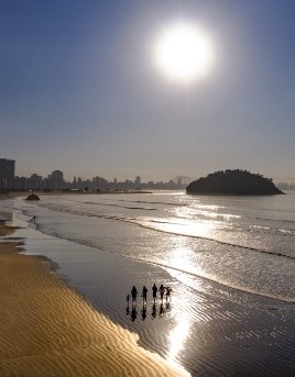 Praia estará interditada