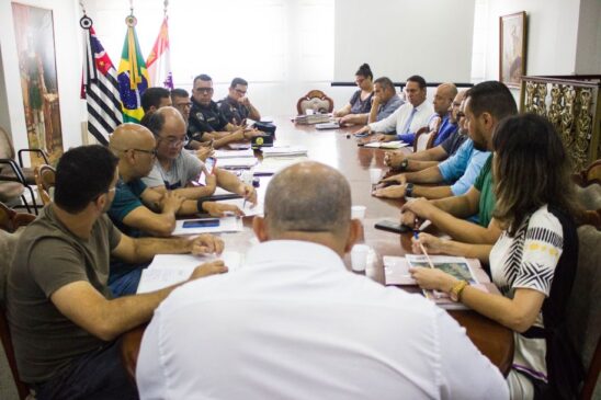 São Vicente reuniu forças de defesa e segurança na manhã desta quinta-feira (1°)