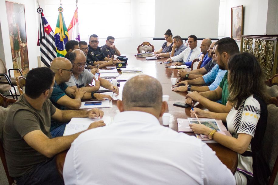 São Vicente reuniu forças de defesa e segurança na manhã desta quinta-feira (1°)