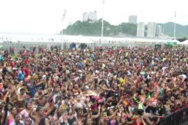 O evento contou com a participação de cerca de 5 mil foliões