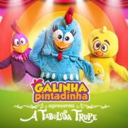 No espetáculo, a personagem vive uma nova aventura em busca do Pintinho Amarelinho